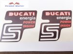 Simson S51 Ducati matrica párban Lengyel