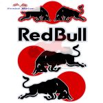 Matrica szett 18X26cm Red Bull