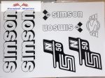 Simson komplett matrica szett S50N fehér