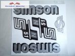 Simson komplett matrica szett S51N Ezüst