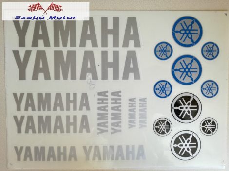 Matrica szett Yamaha ezüst 24x34 cm