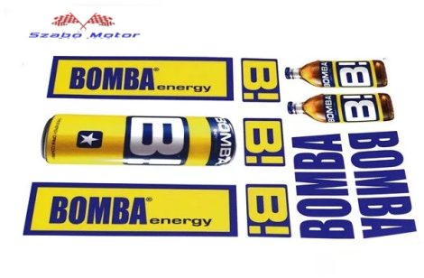 Bomba Energy Drink matrica szett 24,5x17 cm
